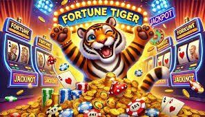 Casino-style gaming environment with colourful slot machines